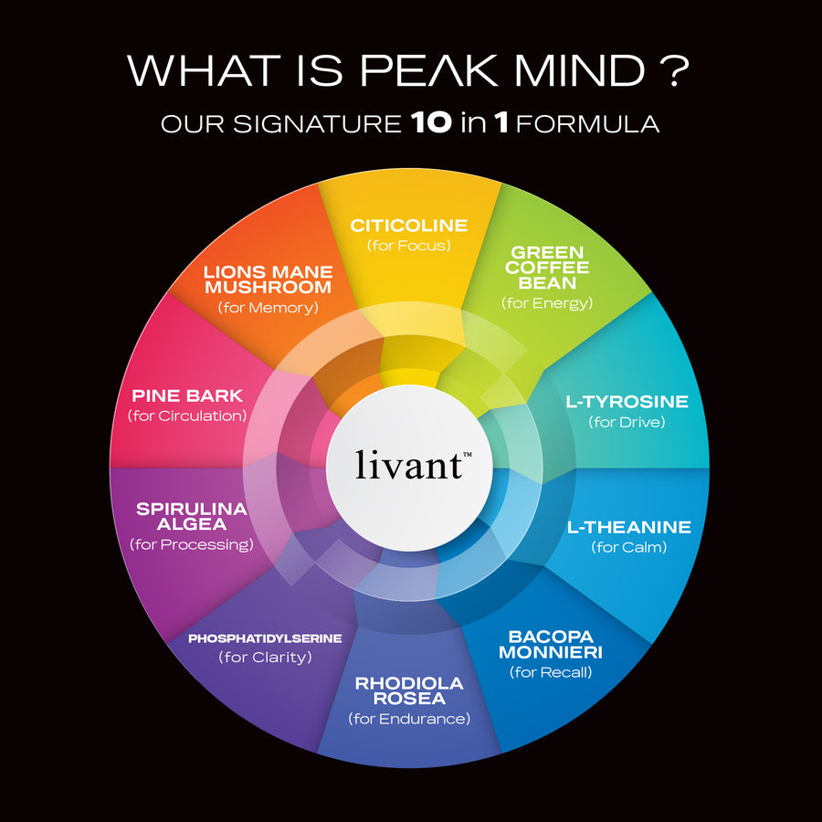 Peak Mind formula wheel
